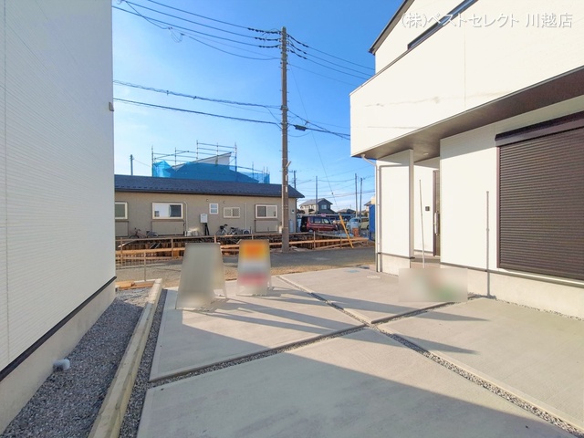 埼玉県川越市大字山田の新築戸建て完成写真 2026年2月3日撮影