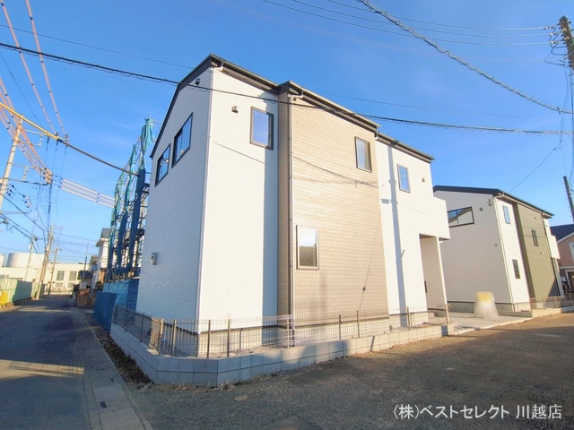 埼玉県川越市大字山田の新築戸建て完成写真 2026年2月3日撮影