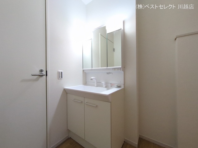 埼玉県川越市大字山田の新築戸建て洗面所写真 2025年12月3日撮影