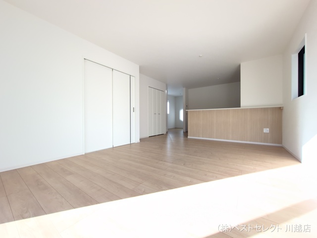 埼玉県川越市大字山田の新築戸建てリビング写真 2025年12月3日撮影