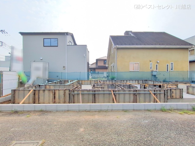 埼玉県川越市大字山田の新築戸建て基礎写真 2025年8月21日撮影