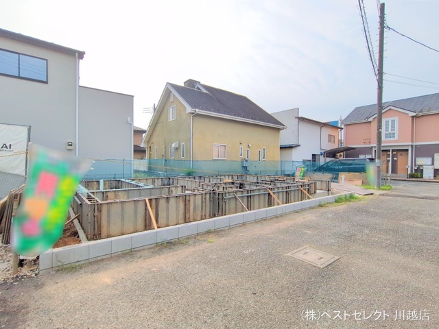 埼玉県川越市大字山田の新築戸建て基礎写真 2025年8月21日撮影