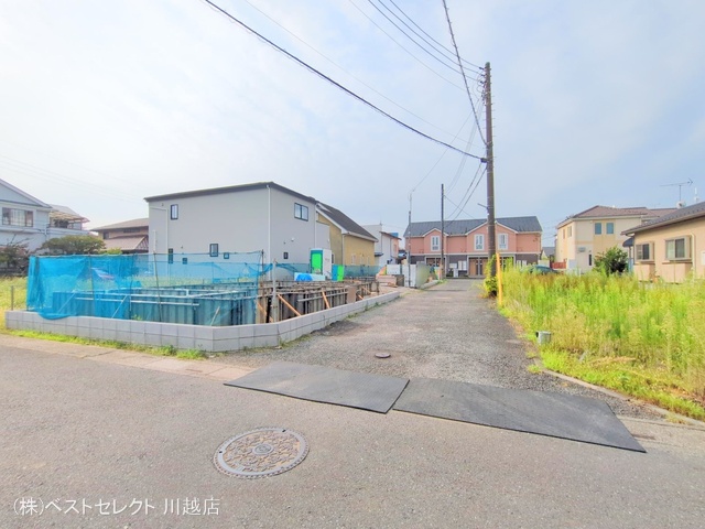 埼玉県川越市大字山田の新築戸建て基礎写真 2025年8月21日撮影