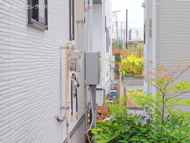 埼玉県川越市大字山田の新築戸建て外構写真 2025年10月20日撮影