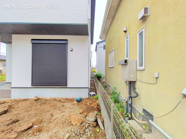 埼玉県川越市大字山田の新築戸建て外構写真 2025年10月20日撮影