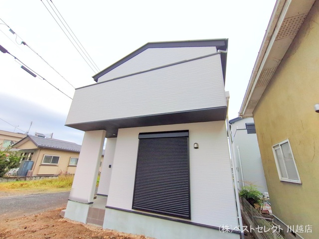 埼玉県川越市大字山田の新築戸建て外構写真 2025年10月20日撮影