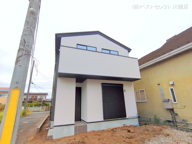 埼玉県川越市大字山田の新築戸建て外構写真 2025年10月20日撮影