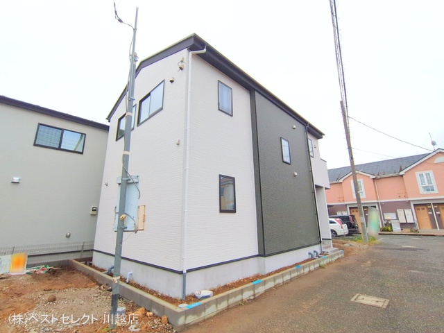 埼玉県川越市大字山田の新築戸建て外構写真 2025年10月20日撮影