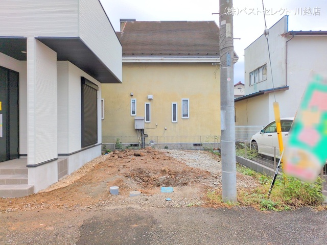 埼玉県川越市大字山田の新築戸建て外構写真 2025年10月20日撮影