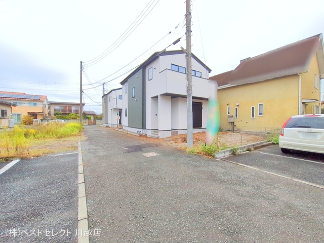埼玉県川越市大字山田の新築戸建て外構写真 2025年10月20日撮影