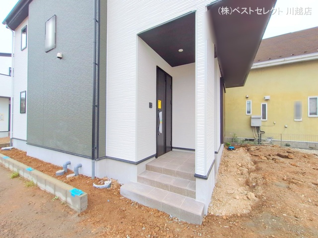 埼玉県川越市大字山田の新築戸建て外構写真 2025年10月20日撮影