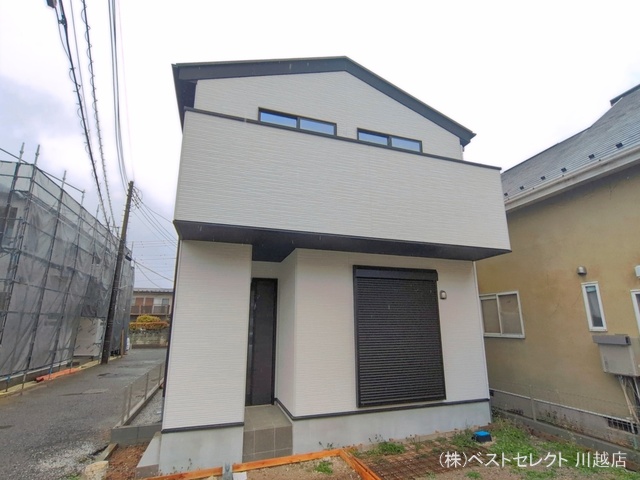 埼玉県川越市大字山田の新築戸建て外構写真 2026年3月25日撮影