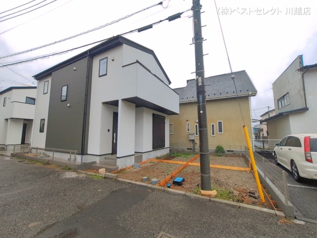 埼玉県川越市大字山田の新築戸建て外構写真 2026年3月25日撮影