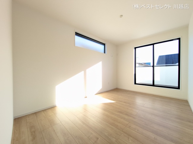 埼玉県川越市大字山田の新築戸建て居室メイン写真 2025年12月3日撮影