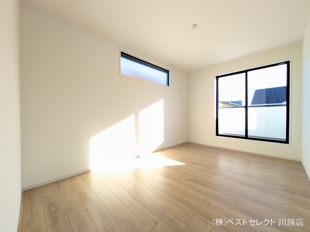 埼玉県川越市大字山田の新築戸建て居室メイン写真 2025年12月3日撮影