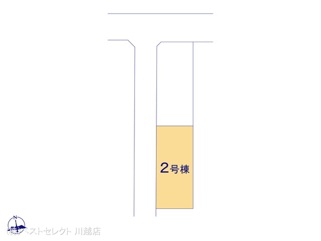 埼玉県川越市大字山田の新築戸建て全体区画図 ※図面と異なる場合は現況を優先