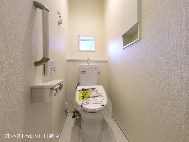 埼玉県川越市大字小室の新築戸建てトイレ写真 2026年2月18日撮影