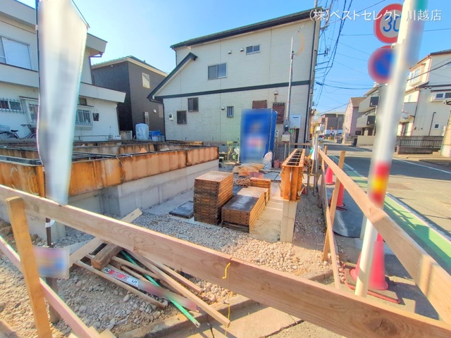埼玉県川越市大字小室の新築戸建て基礎写真 2025年9月25日撮影