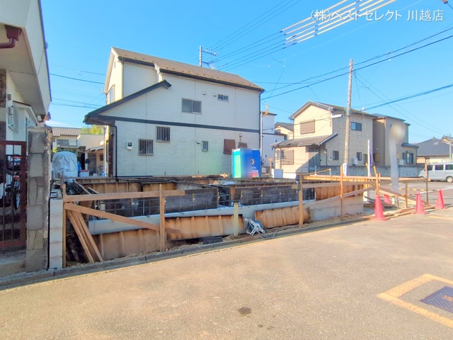 埼玉県川越市大字小室の新築戸建て基礎写真 2025年9月25日撮影