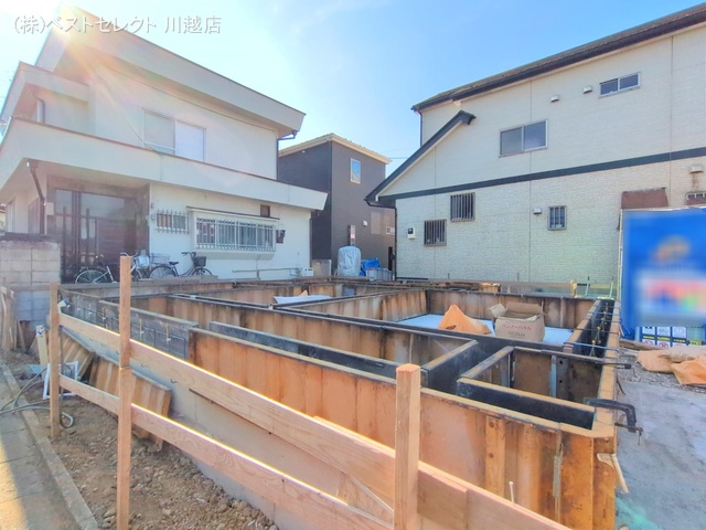 埼玉県川越市大字小室の新築戸建て基礎写真 2025年9月25日撮影
