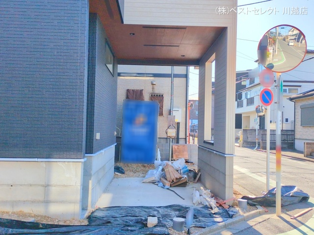 埼玉県川越市大字小室の新築戸建て外構写真 2025年12月11日撮影