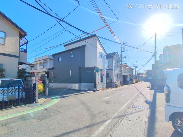 埼玉県川越市大字小室の新築戸建て外構写真 2025年12月11日撮影