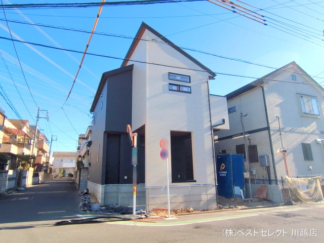 埼玉県川越市大字小室の新築戸建て外構写真 2025年12月11日撮影