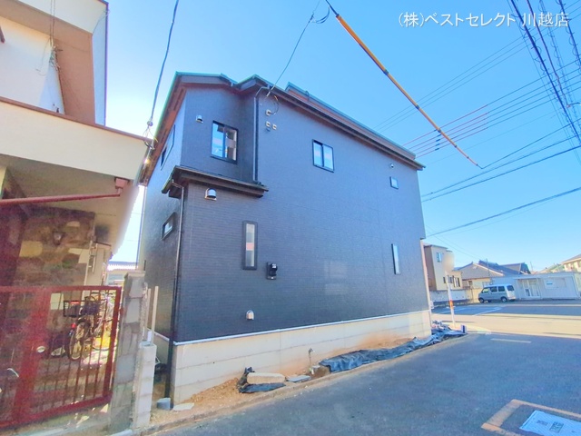 埼玉県川越市大字小室の新築戸建て外構写真 2025年12月11日撮影