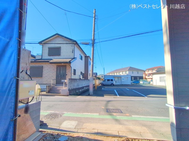 埼玉県川越市大字小室の新築戸建て外構写真 2025年12月11日撮影