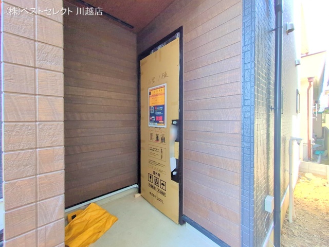 埼玉県川越市大字小室の新築戸建て外構写真 2025年12月11日撮影