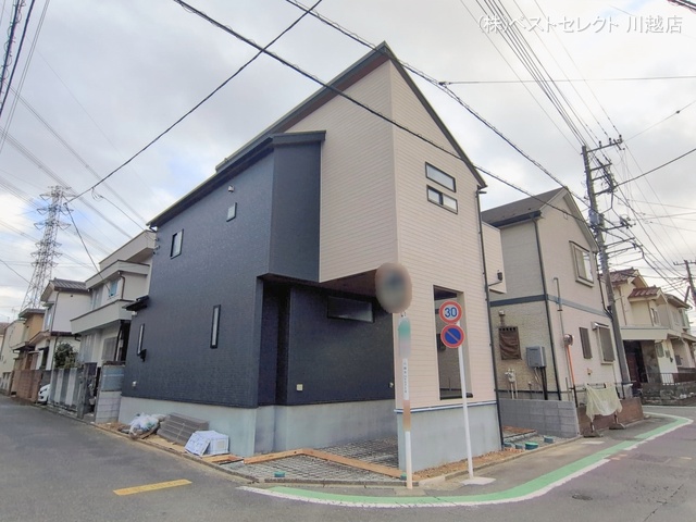 埼玉県川越市大字小室の新築戸建て外構写真 2026年1月6日撮影