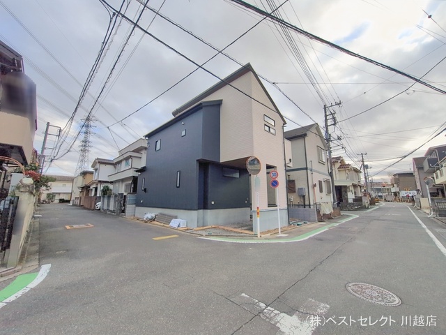 埼玉県川越市大字小室の新築戸建て外構写真 2026年1月6日撮影