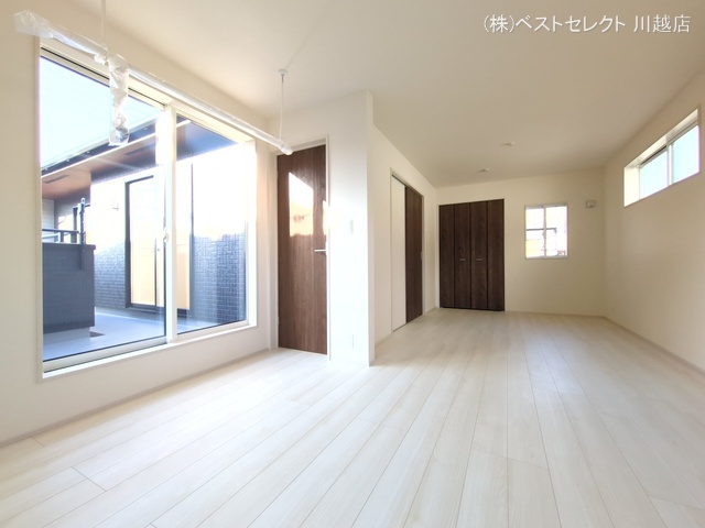 埼玉県川越市大字小室の新築戸建て居室メイン写真 2026年2月18日撮影