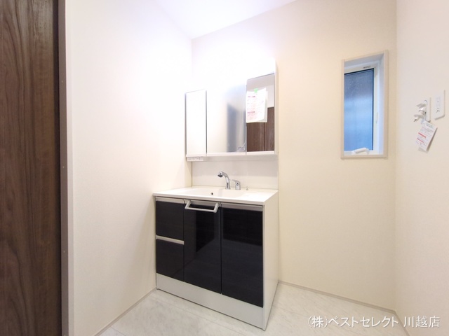 埼玉県川越市大字小室の新築戸建て洗面所写真 2026年2月18日撮影