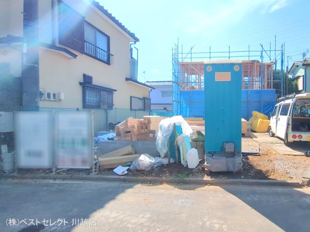 埼玉県川越市むさし野の新築戸建て基礎写真 2025年9月23日撮影