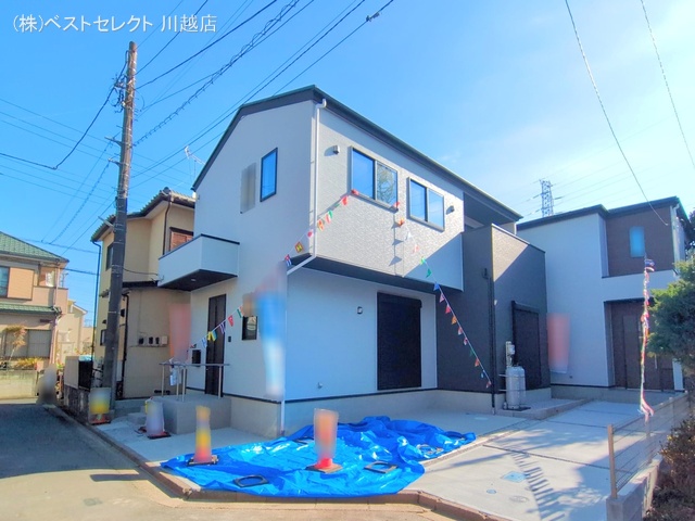 埼玉県川越市むさし野の新築戸建て完成写真 2025年12月18日撮影