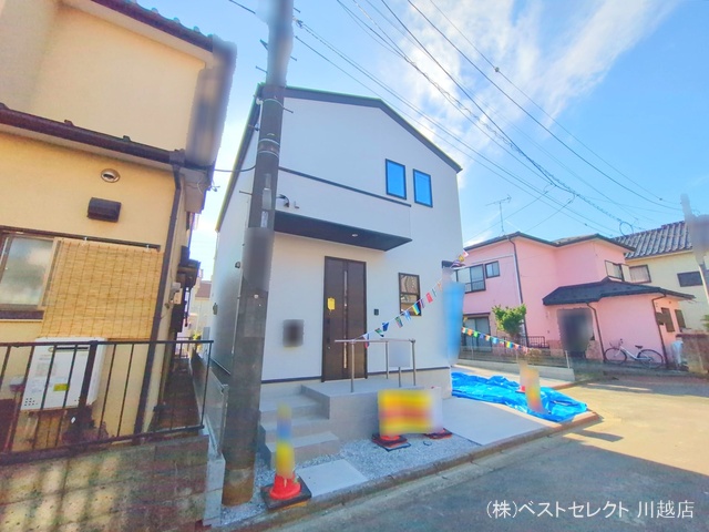 埼玉県川越市むさし野の新築戸建て完成写真 2025年12月18日撮影