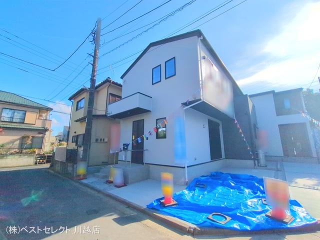 埼玉県川越市むさし野の新築戸建て完成写真 2025年12月18日撮影