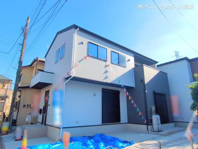 埼玉県川越市むさし野の新築戸建て完成写真 2025年12月18日撮影