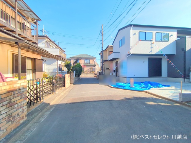 埼玉県川越市むさし野の新築戸建て完成写真 2025年12月18日撮影