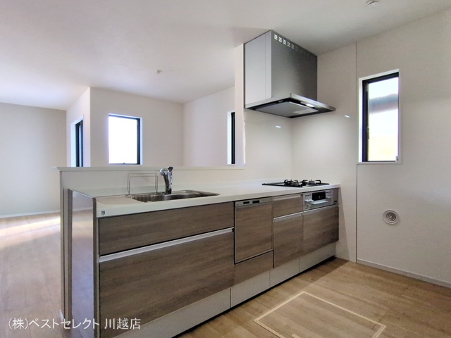 埼玉県川越市むさし野の新築戸建てキッチン写真 2026年1月14日撮影