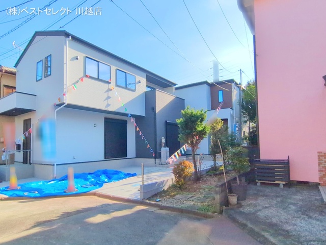 埼玉県川越市むさし野の新築戸建て完成写真 2025年12月18日撮影