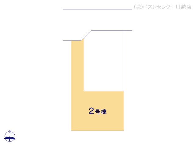 埼玉県川越市むさし野の新築戸建て全体区画図 ※図面と異なる場合は現況を優先