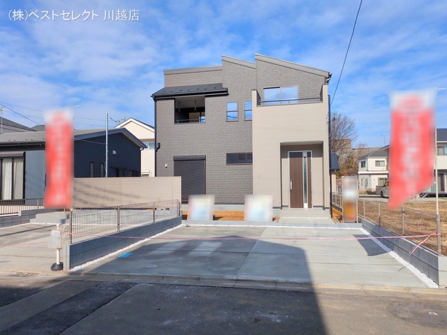 埼玉県川越市大字的場の新築戸建て外構写真 2025年12月22日撮影