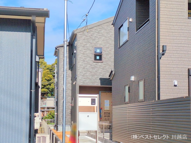 埼玉県川越市大字的場の新築戸建て外構写真 2025年12月22日撮影