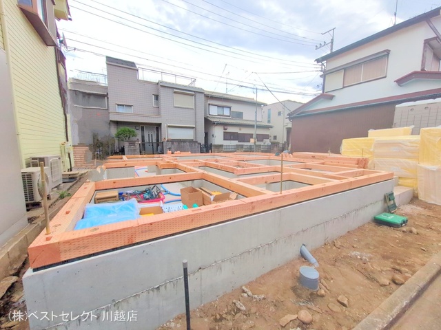 埼玉県川越市大字砂の新築戸建て基礎写真 2025年9月28日撮影