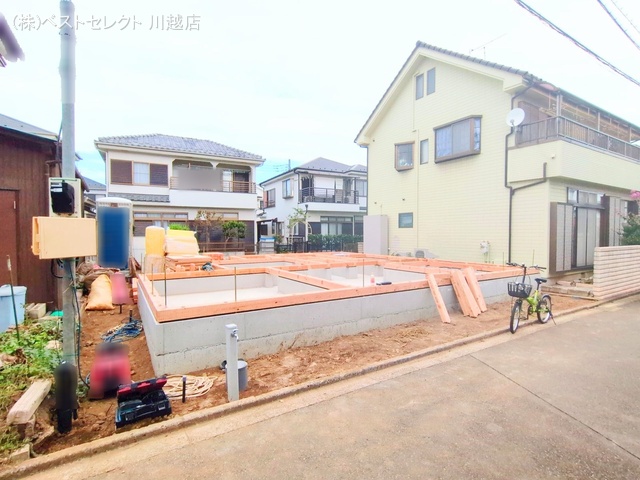 埼玉県川越市大字砂の新築戸建て基礎写真 2025年9月28日撮影