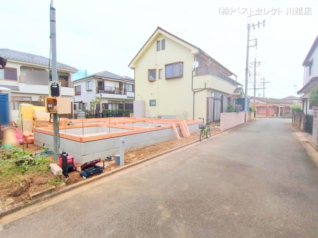 埼玉県川越市大字砂の新築戸建て基礎写真 2025年9月28日撮影