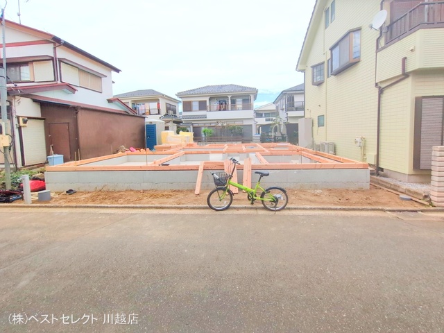 埼玉県川越市大字砂の新築戸建て基礎写真 2025年9月28日撮影
