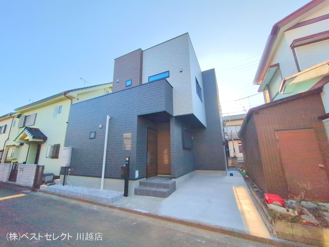 埼玉県川越市大字砂の新築戸建て外構写真 2025年12月18日撮影